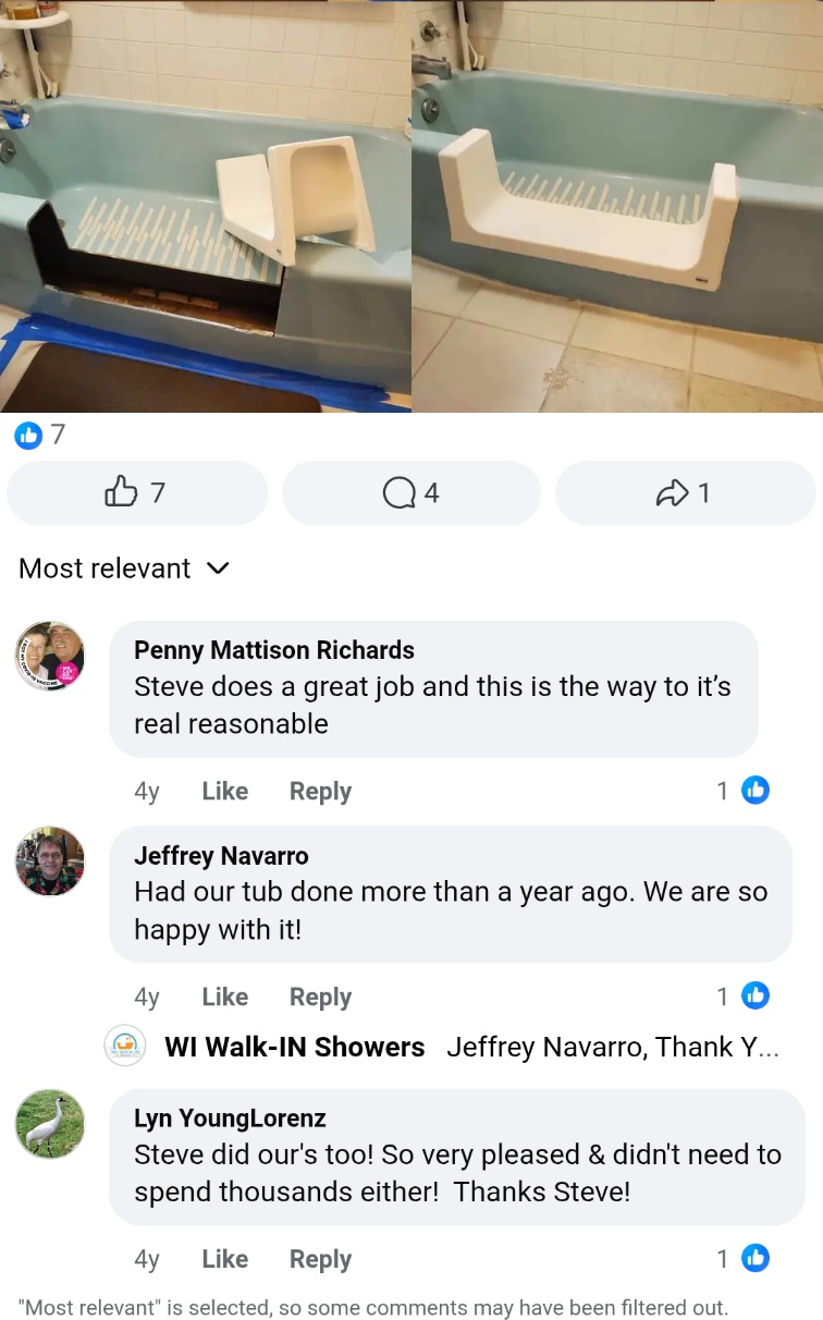 Customer Facebook post screenshot 5