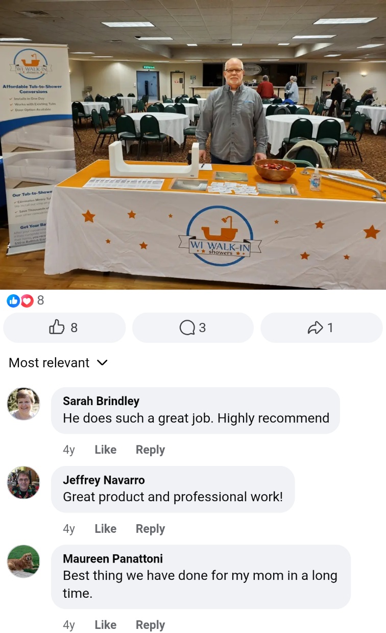 Customer Facebook post screenshot 4